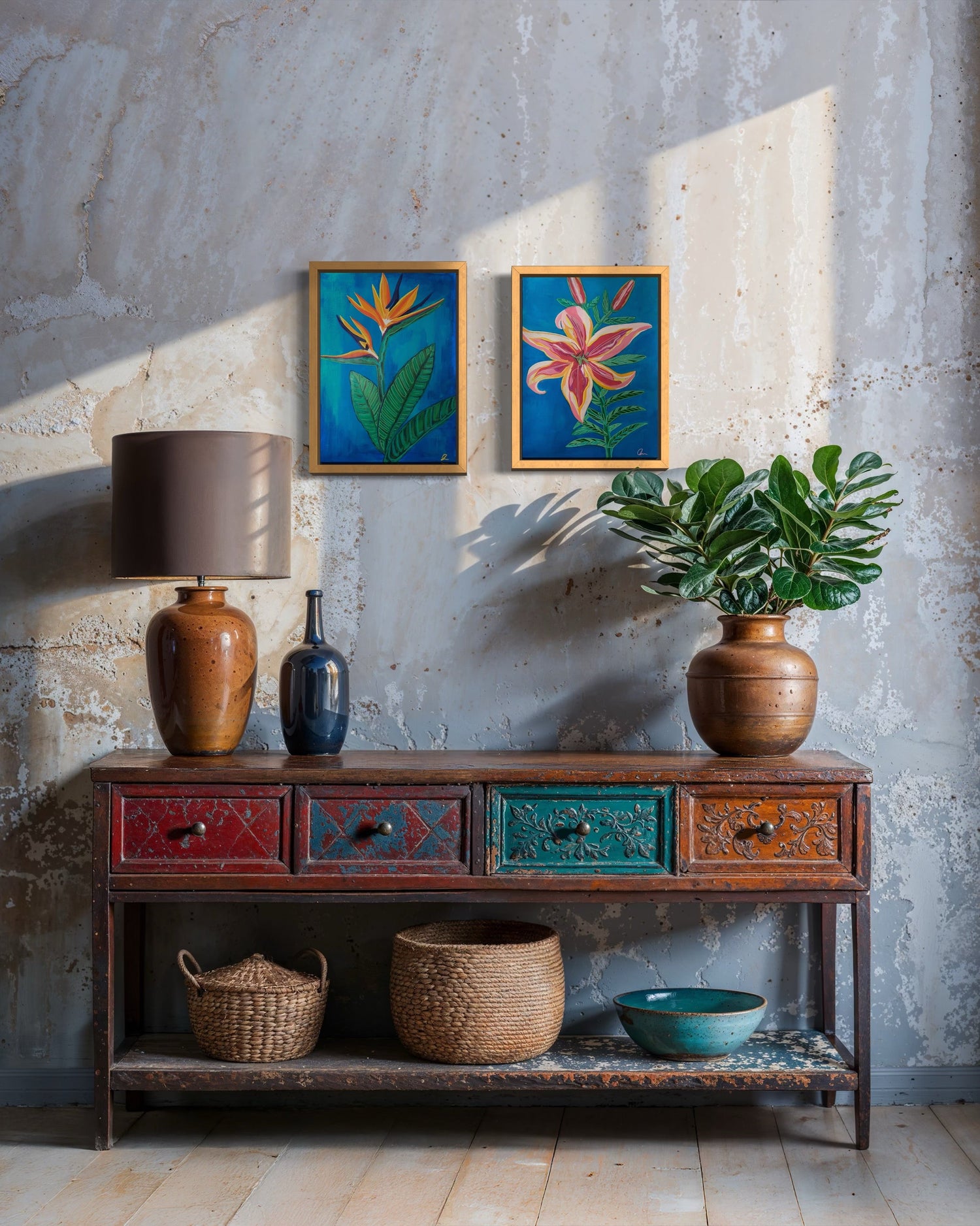 Instant Downloads | Blue Blooms
