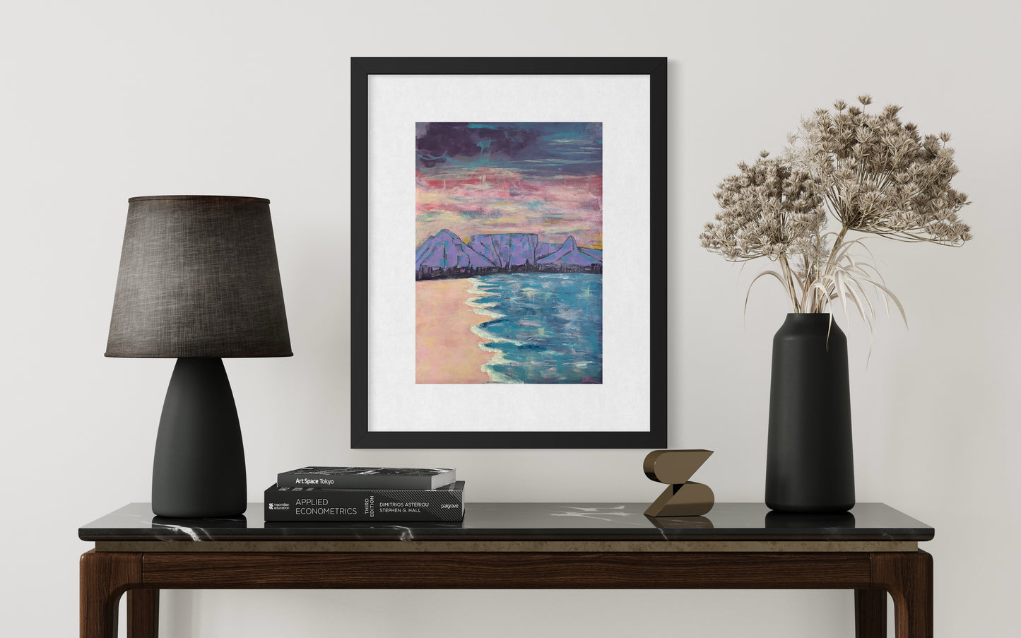 Table Mountain Art Print | Maximalist Bold Wall Decor (A3 Instant Download)